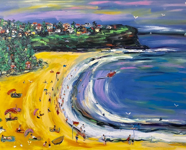 Bilgola Beach 150cm x 100cm